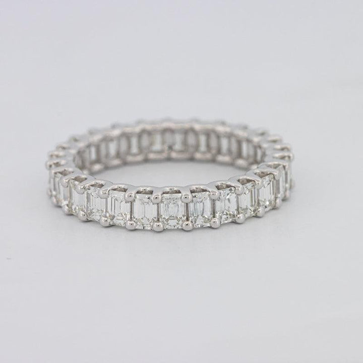 Full Emerald Eternity Band - ZIZOV DIAMONDS