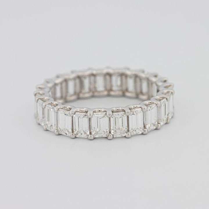 Full Emerald Eternity Band - ZIZOV DIAMONDS