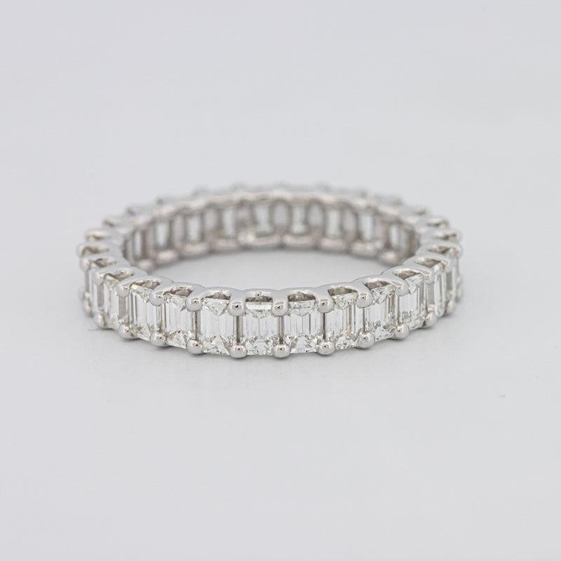 Full Emerald Eternity Band - ZIZOV DIAMONDS