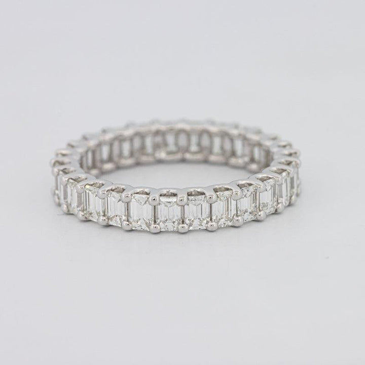 Full Emerald Eternity Band - ZIZOV DIAMONDS