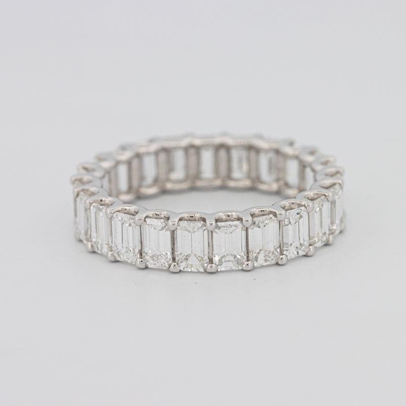 Full Emerald Eternity Band - ZIZOV DIAMONDS