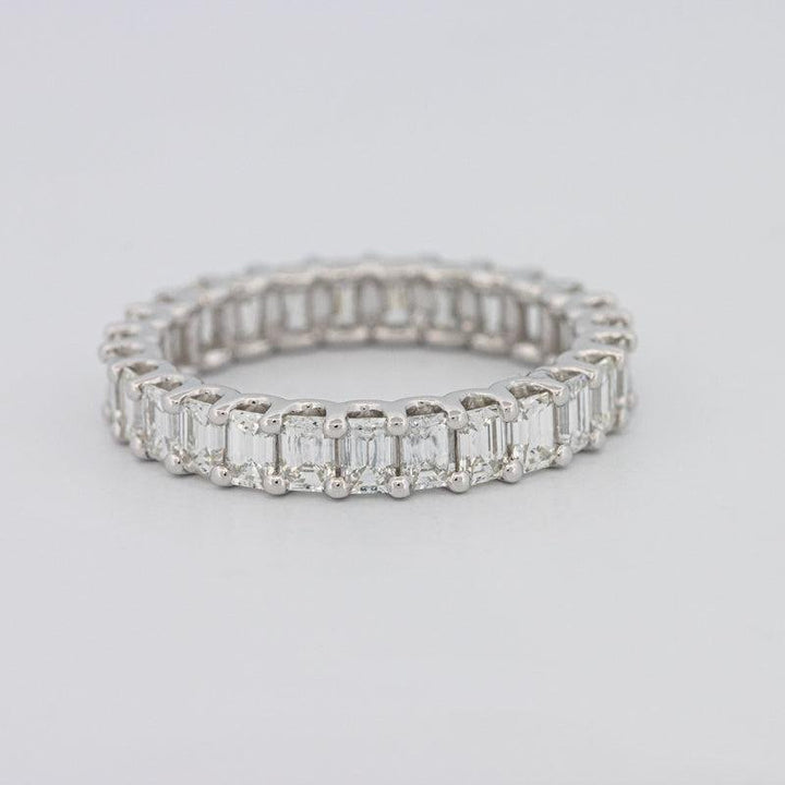 Full Emerald Eternity Band - ZIZOV DIAMONDS