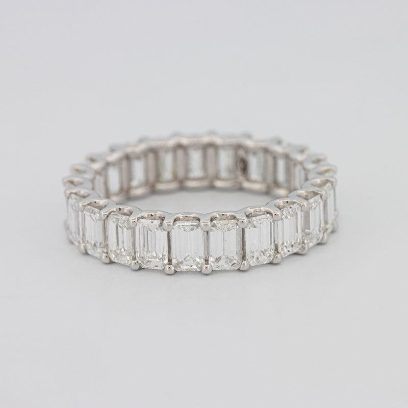 Full Emerald Eternity Band - ZIZOV DIAMONDS