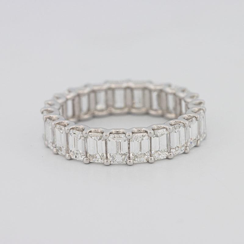 Full Emerald Eternity Band - ZIZOV DIAMONDS
