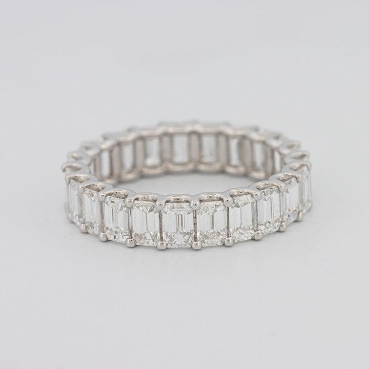 Full Emerald Eternity Band - ZIZOV DIAMONDS