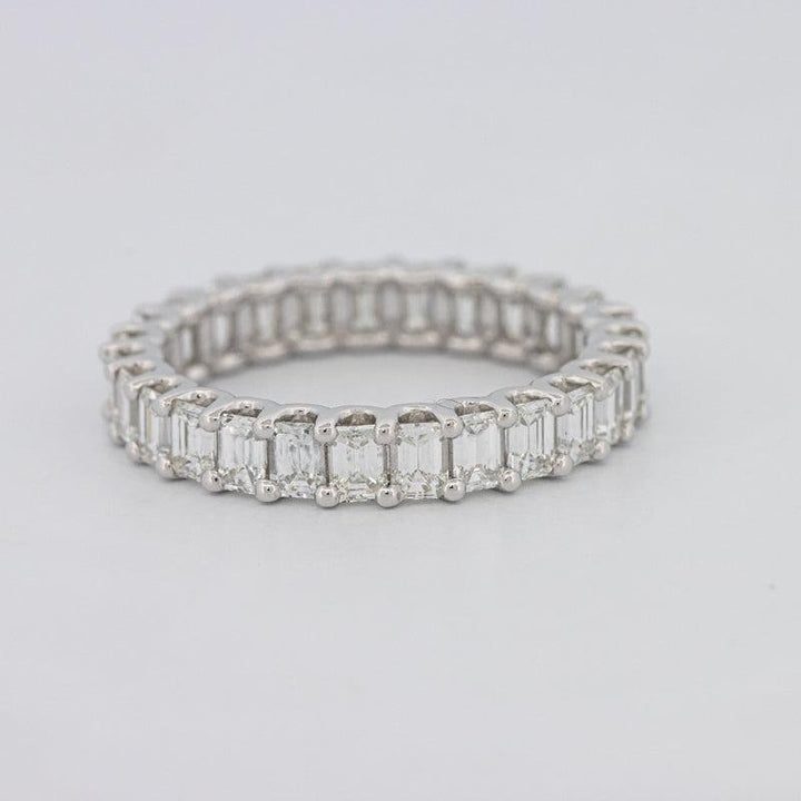 Full Emerald Eternity Band - ZIZOV DIAMONDS