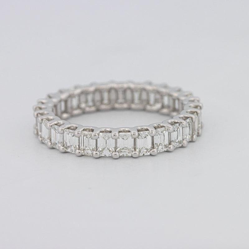 Full Emerald Eternity Band - ZIZOV DIAMONDS