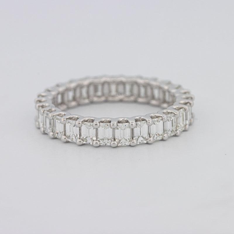 Full Emerald Eternity Band - ZIZOV DIAMONDS