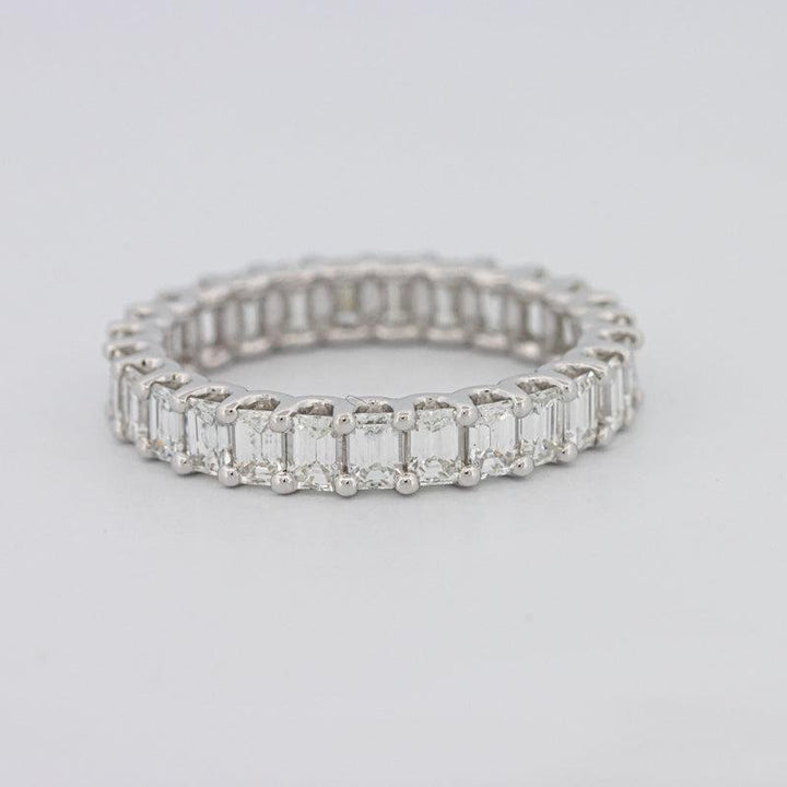 Full Emerald Eternity Band - ZIZOV DIAMONDS