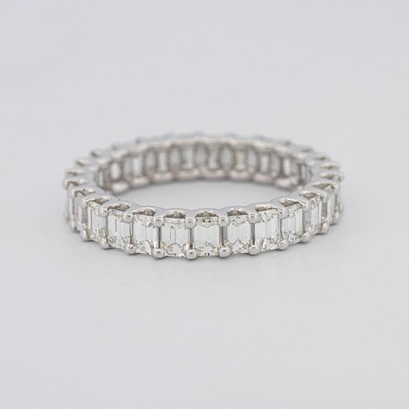Full Emerald Eternity Band - ZIZOV DIAMONDS