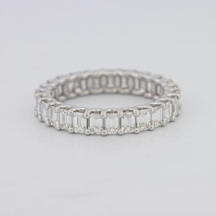 Full Emerald Eternity Band - ZIZOV DIAMONDS