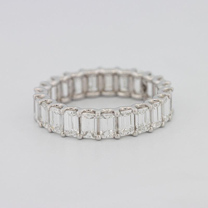 Full Emerald Eternity Band - ZIZOV DIAMONDS