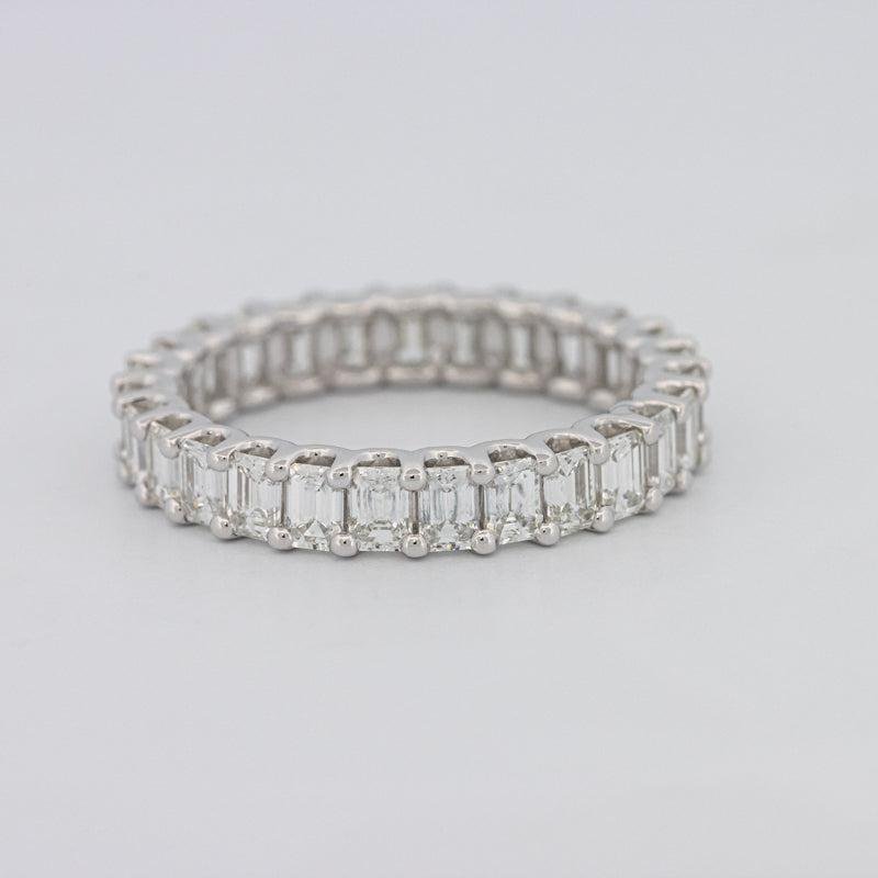 Full Emerald Eternity Band - ZIZOV DIAMONDS