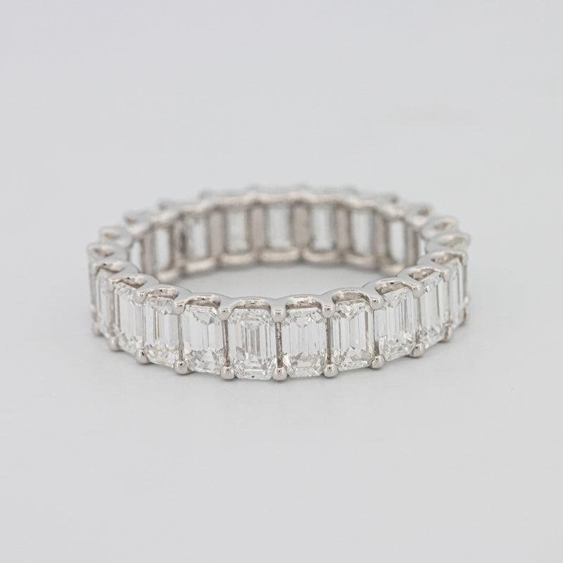 Full Emerald Eternity Band - ZIZOV DIAMONDS