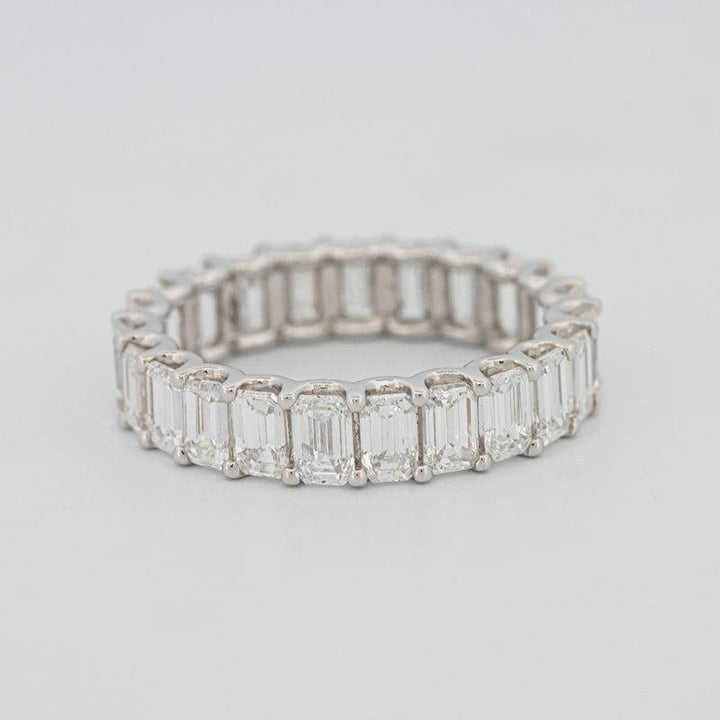 Full Emerald Eternity Band - ZIZOV DIAMONDS