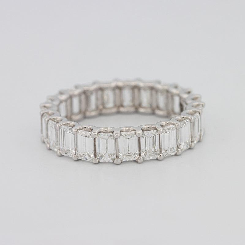 Full Emerald Eternity Band - ZIZOV DIAMONDS