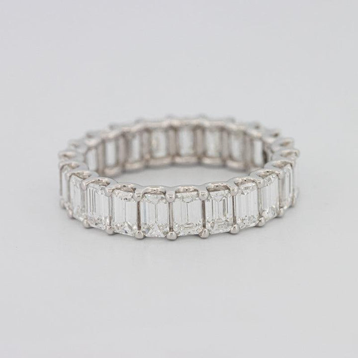 Full Emerald Eternity Band - ZIZOV DIAMONDS