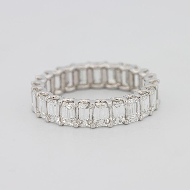 Full Emerald Eternity Band - ZIZOV DIAMONDS
