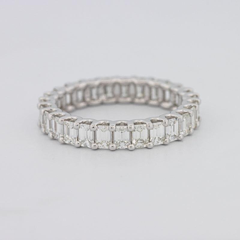 Full Emerald Eternity Band - ZIZOV DIAMONDS