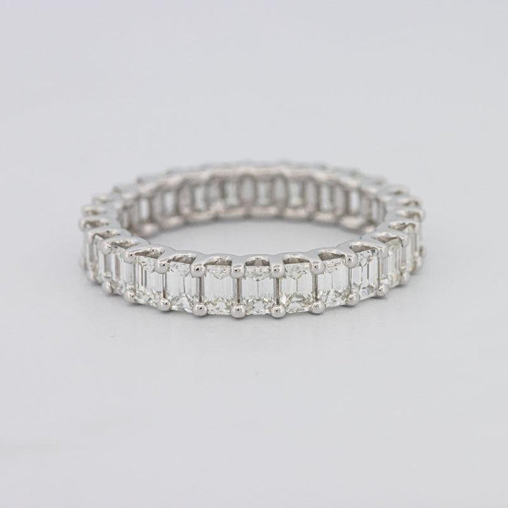 Full Emerald Eternity Band - ZIZOV DIAMONDS