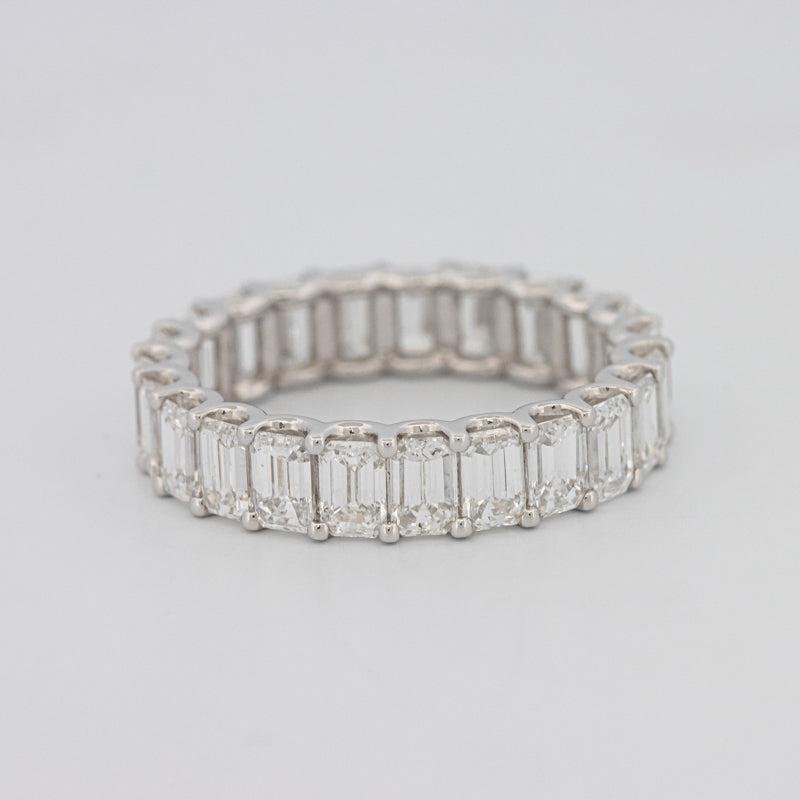 Full Emerald Eternity Band - ZIZOV DIAMONDS