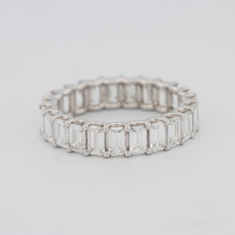 Full Emerald Eternity Band - ZIZOV DIAMONDS