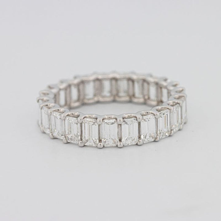 Full Emerald Eternity Band - ZIZOV DIAMONDS