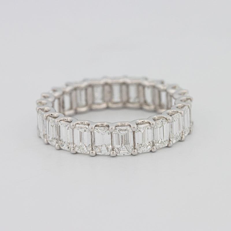 Full Emerald Eternity Band - ZIZOV DIAMONDS