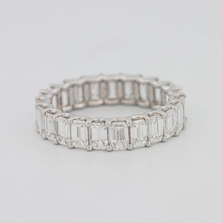 Full Emerald Eternity Band - ZIZOV DIAMONDS