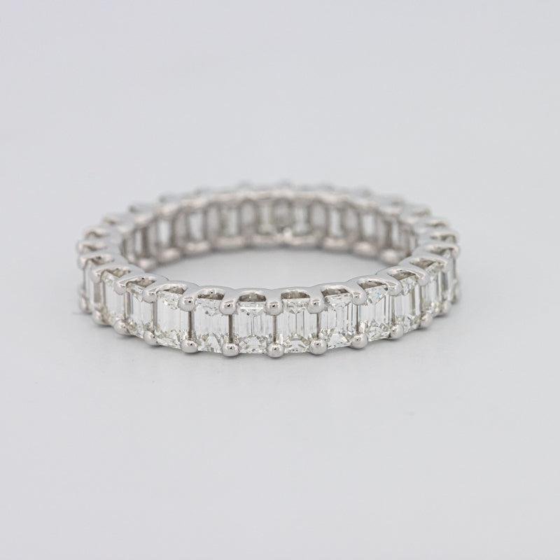 Full Emerald Eternity Band - ZIZOV DIAMONDS