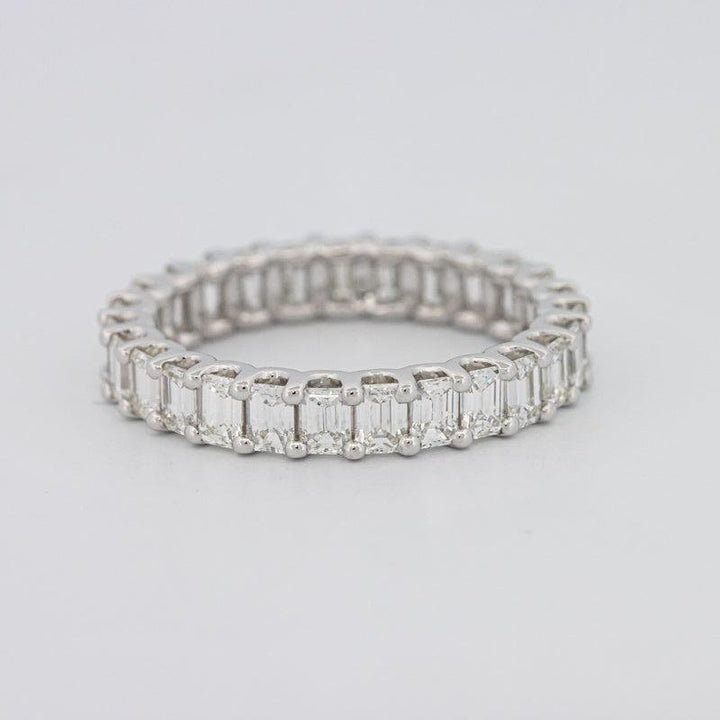 Full Emerald Eternity Band - ZIZOV DIAMONDS
