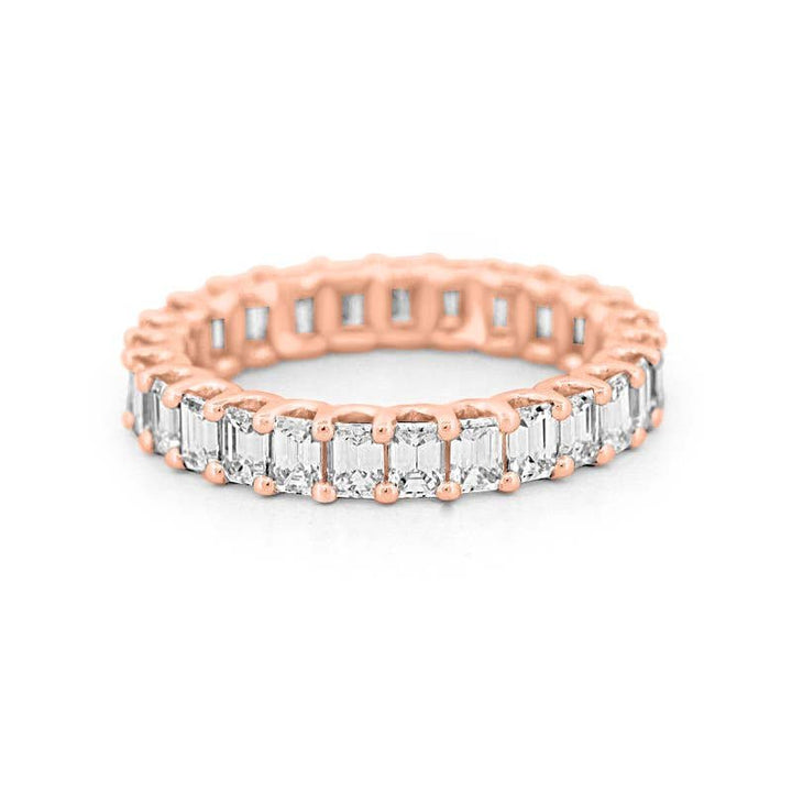Full Emerald Eternity Band - ZIZOV DIAMONDS