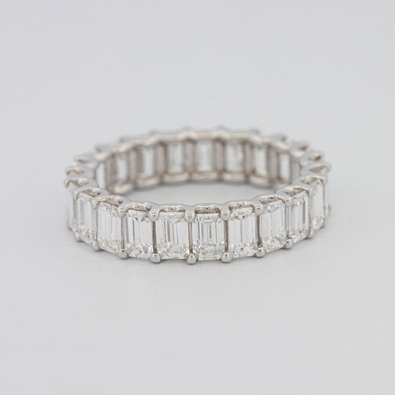 Full Emerald Eternity Band - ZIZOV DIAMONDS