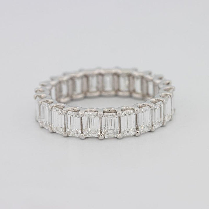 Full Emerald Eternity Band - ZIZOV DIAMONDS