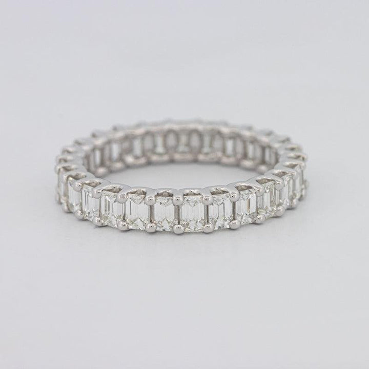 Full Emerald Eternity Band - ZIZOV DIAMONDS