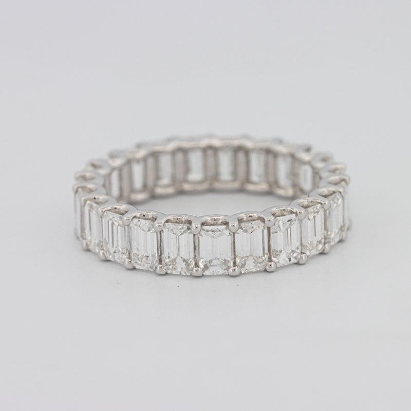 Full Emerald Eternity Band - ZIZOV DIAMONDS