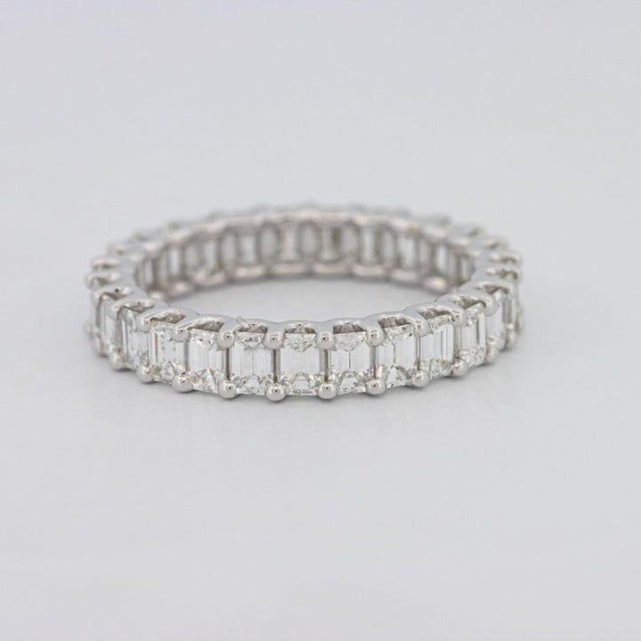 Full Emerald Eternity Band - ZIZOV DIAMONDS