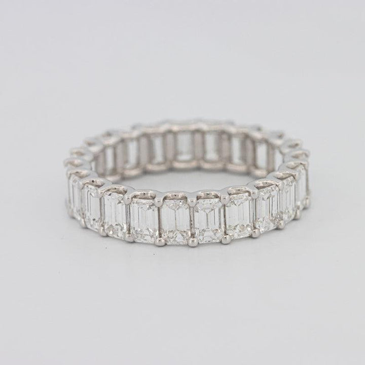 Full Emerald Eternity Band - ZIZOV DIAMONDS