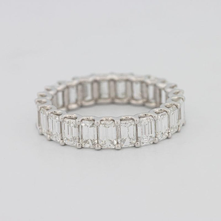 Full Emerald Eternity Band - ZIZOV DIAMONDS