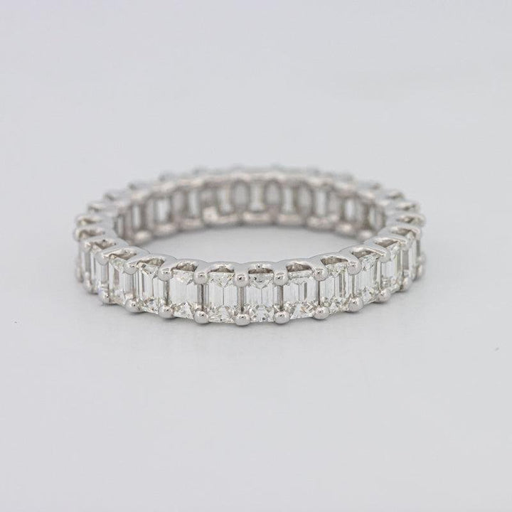 Full Emerald Eternity Band - ZIZOV DIAMONDS