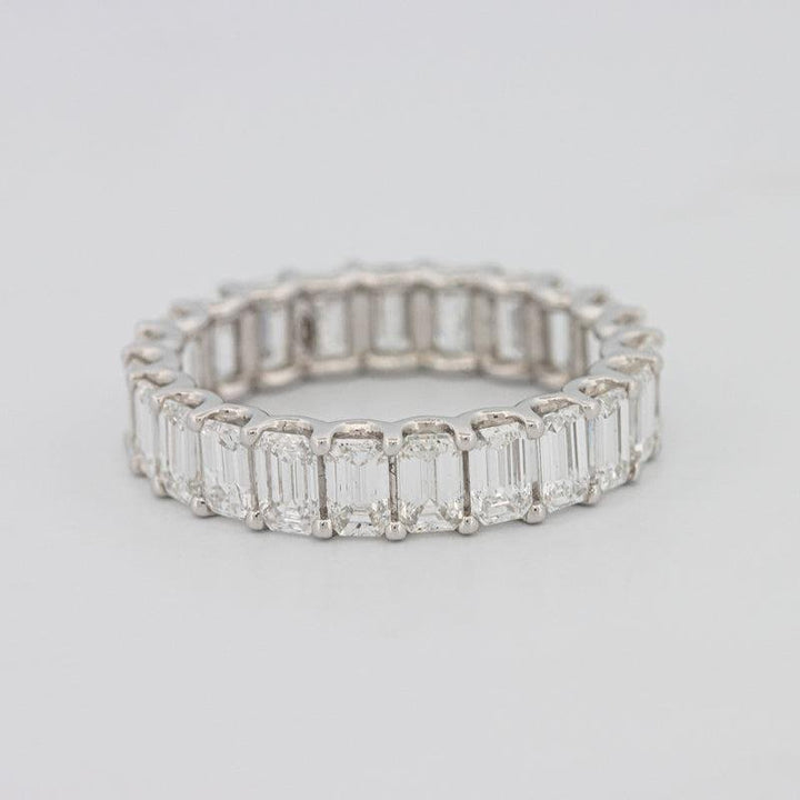 Full Emerald Eternity Band - ZIZOV DIAMONDS