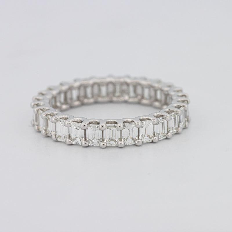 Full Emerald Eternity Band - ZIZOV DIAMONDS