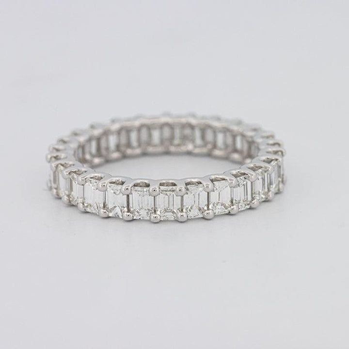 Full Emerald Eternity Band - ZIZOV DIAMONDS