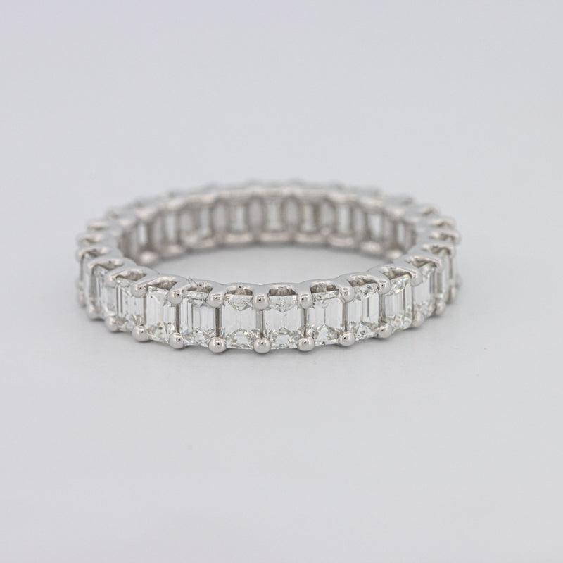 Full Emerald Eternity Band - ZIZOV DIAMONDS