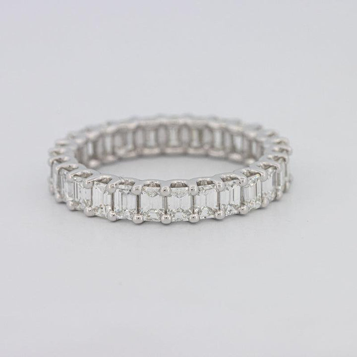 Full Emerald Eternity Band - ZIZOV DIAMONDS