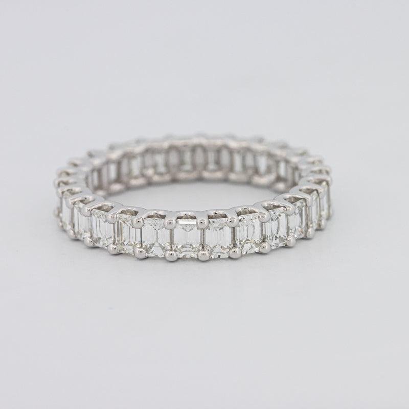 Full Emerald Eternity Band - ZIZOV DIAMONDS