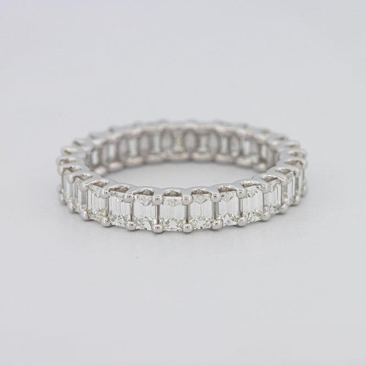 Full Emerald Eternity Band - ZIZOV DIAMONDS