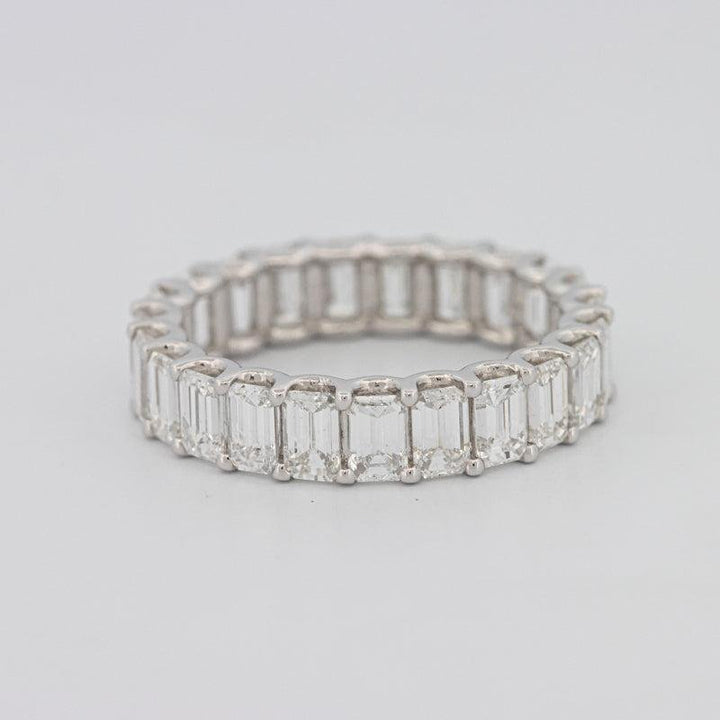 Full Emerald Eternity Band - ZIZOV DIAMONDS