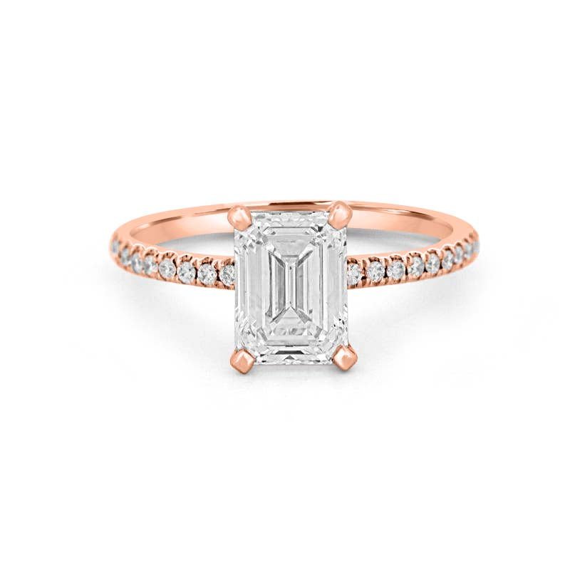 "Hailey" Solitaire - ZIZOV DIAMONDS