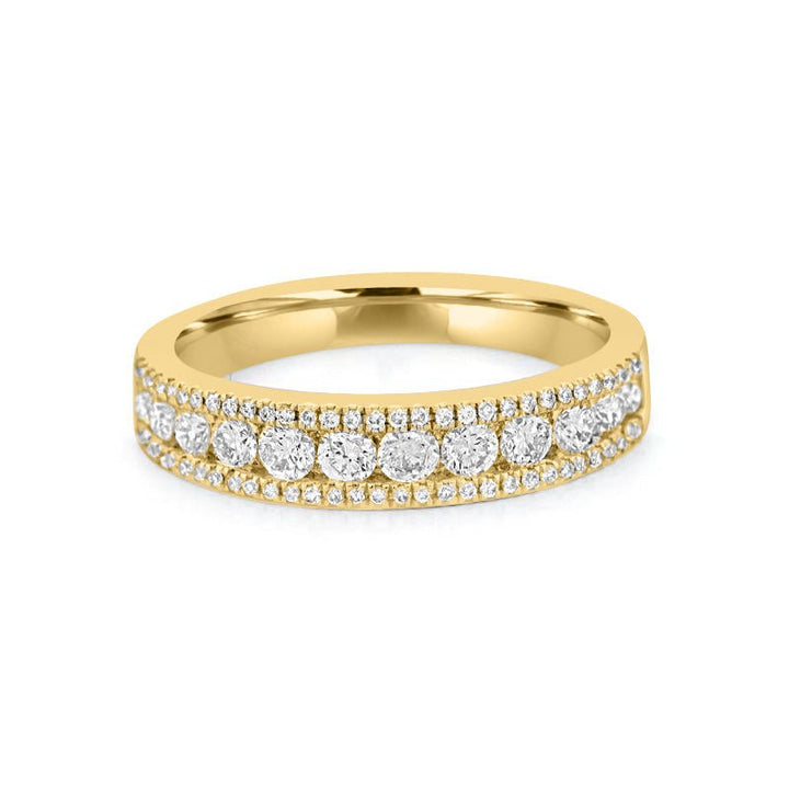 Half Eternity Band - ZIZOV DIAMONDS